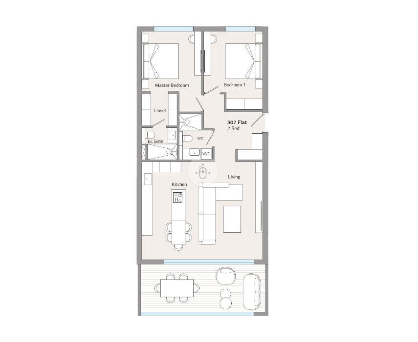 2 BR Apartment in Germasogeia, Limassol photo 20