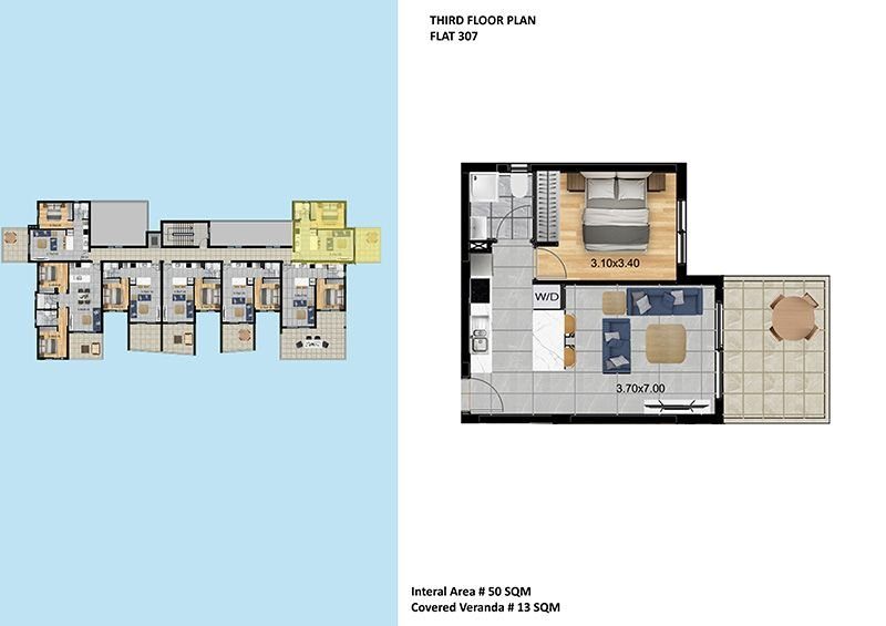 1 BR Apartment in Germasogeia, Limassol photo 16