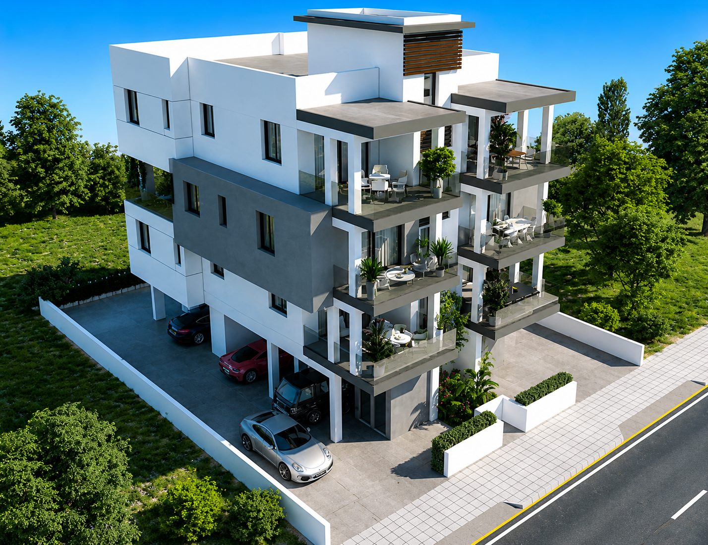 Apartament z 2 syp. w Deryneia, Famagusta — zdjęcie 5
