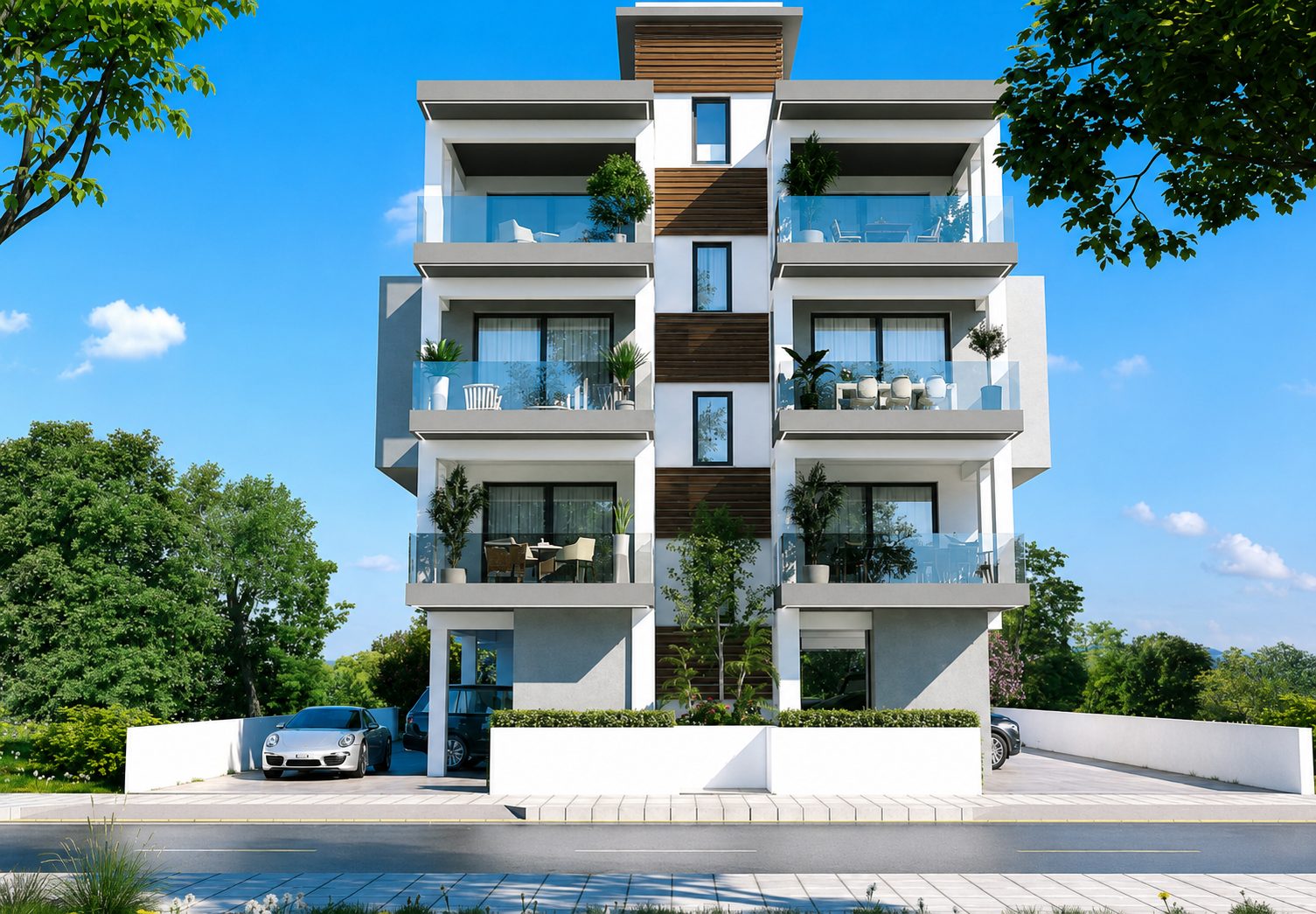 Apartament z 2 syp. w Deryneia, Famagusta — zdjęcie 3