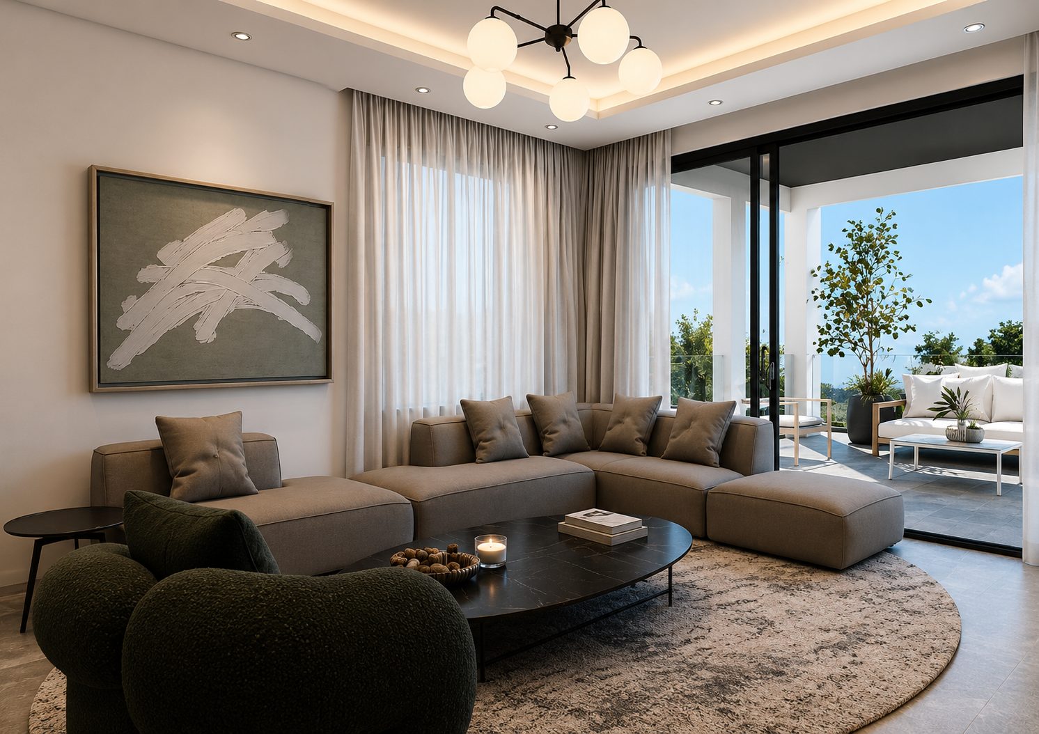 Apartament z 2 syp. w Deryneia, Famagusta — zdjęcie 6