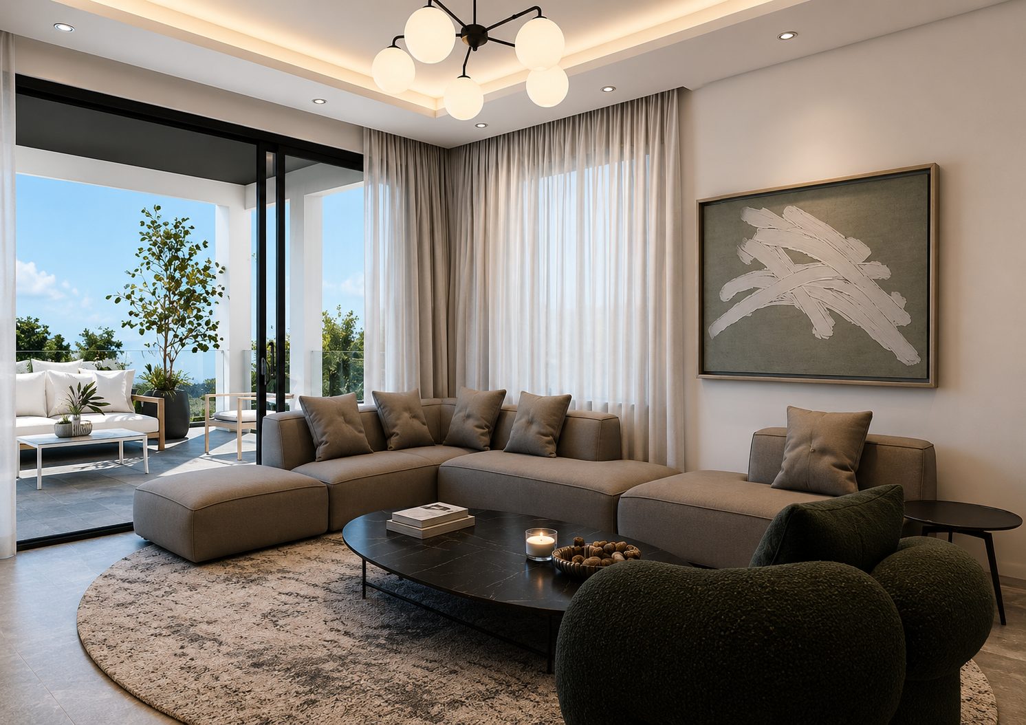 Apartament z 2 syp. w Deryneia, Famagusta — zdjęcie 8