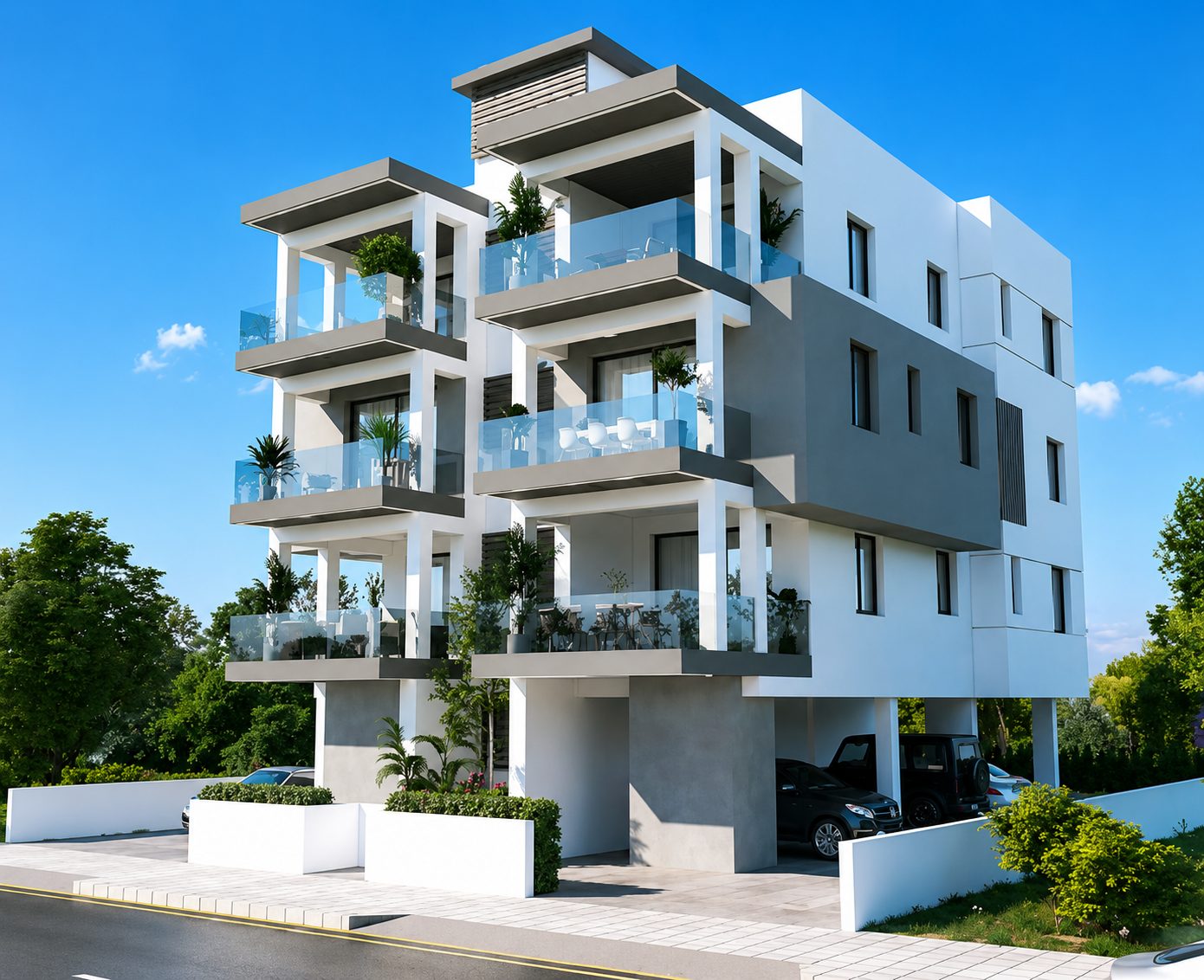 Apartament z 2 syp. w Deryneia, Famagusta — zdjęcie 2