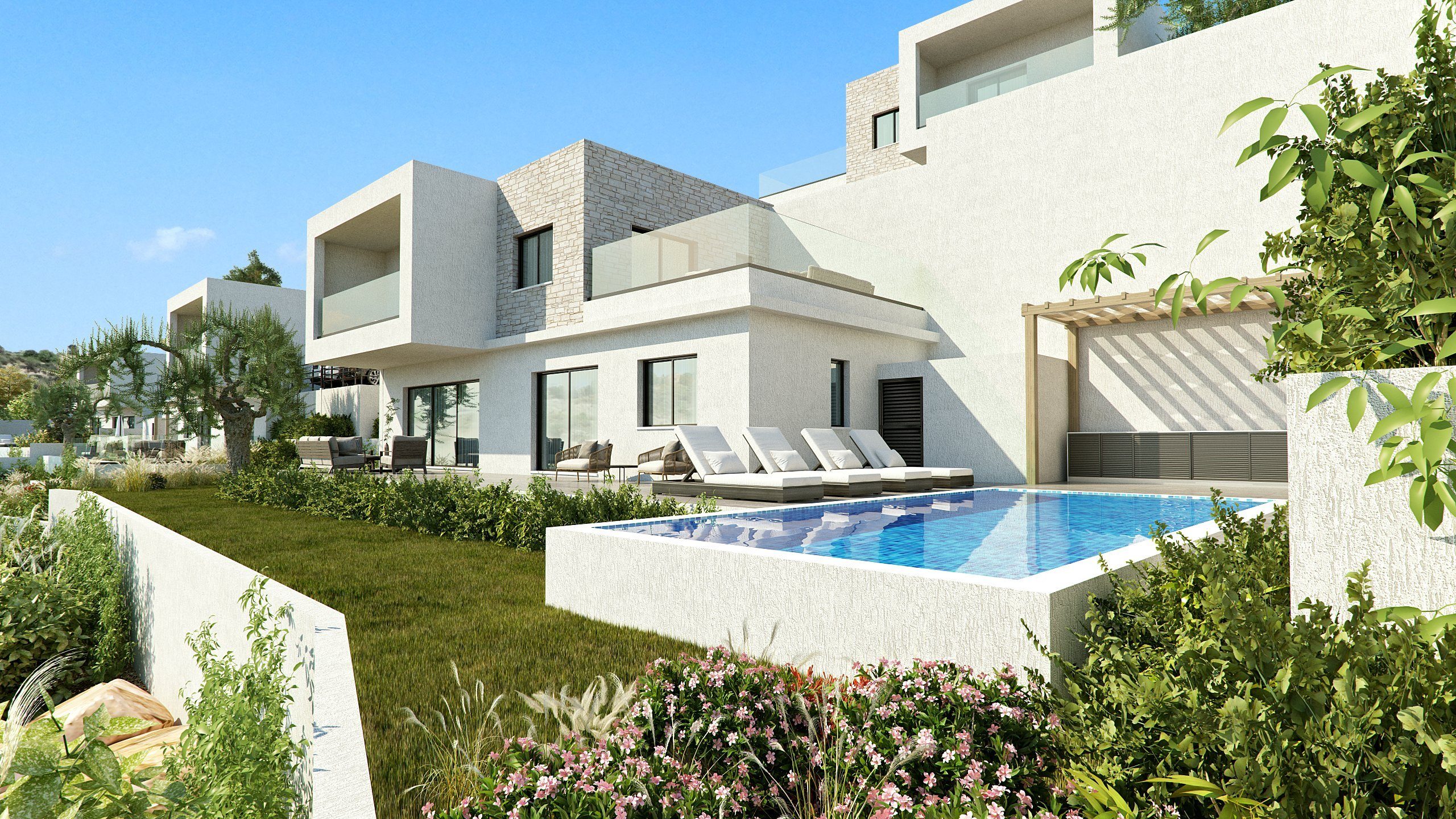 3 BR Villa in Tsada, Paphos