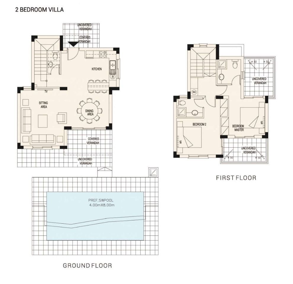 2 BR Villa in Kouklia, Paphos photo 6