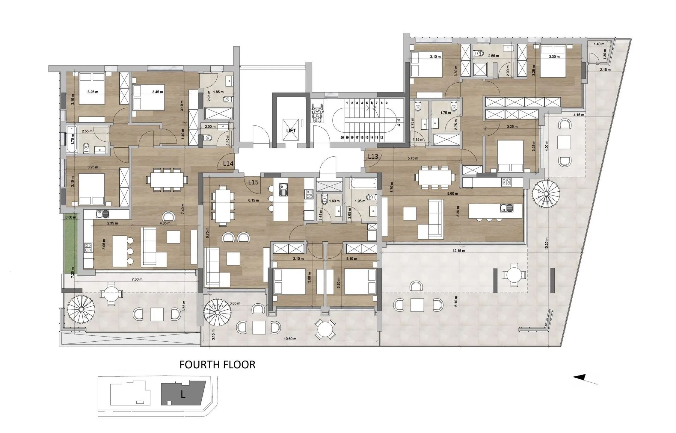 3 BR Penthouse in Agios Nektarios, Limassol photo 12