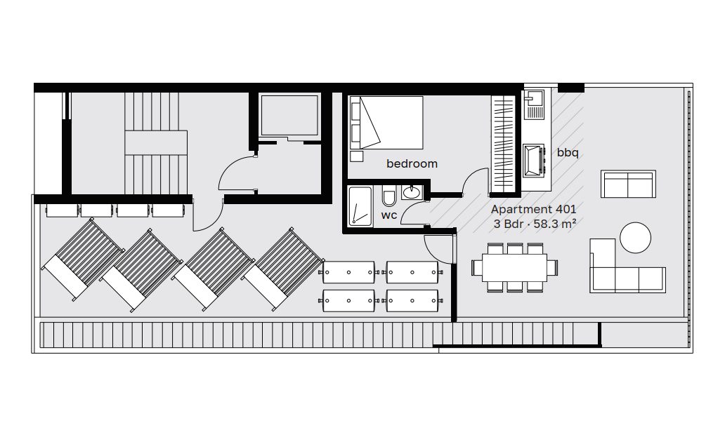 3 BR Penthouse in Agios Ioannis, Limassol photo 18