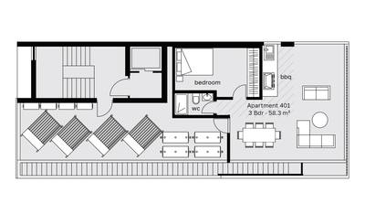 3 BR Penthouse in Agios Ioannis, Limassol thumbnail 18