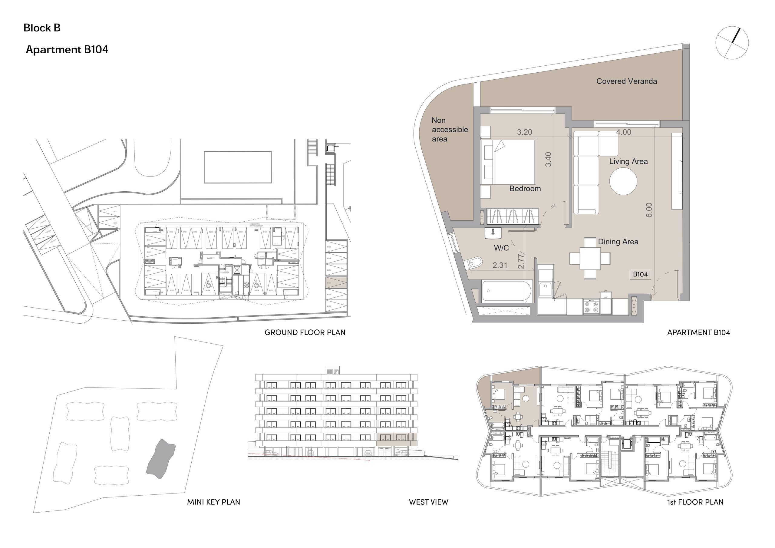 1 BR Apartment in Agia Paraskevi, Limassol photo 13