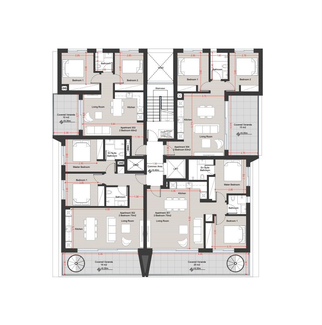 2 BR Penthouse in Agios Nicolaos, Limassol photo 9