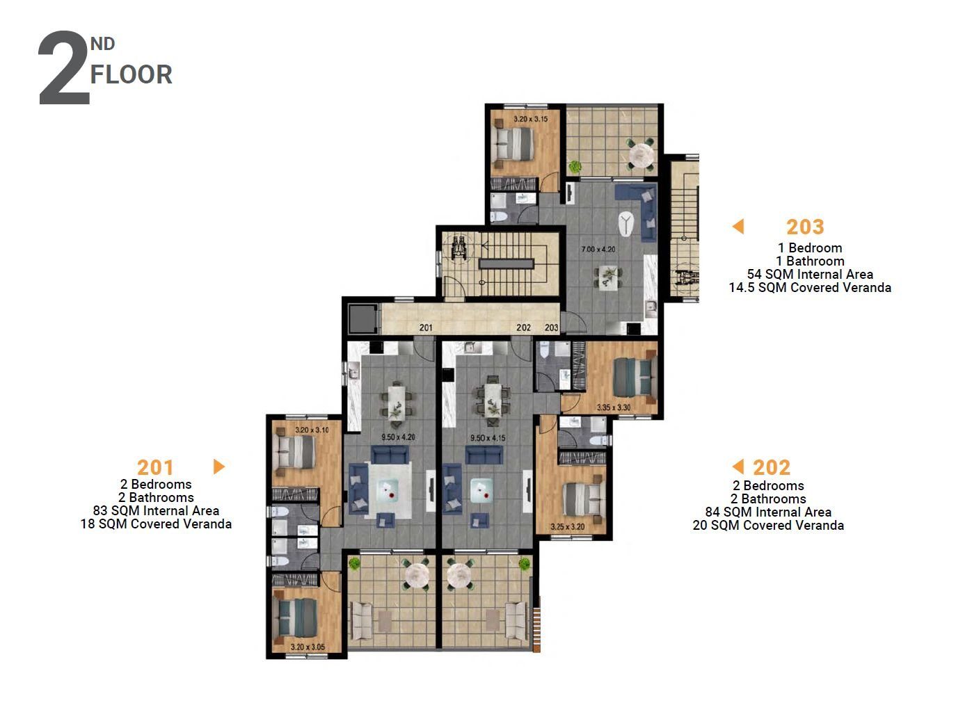 2 BR Penthouse in Parekklisia, Limassol photo 12