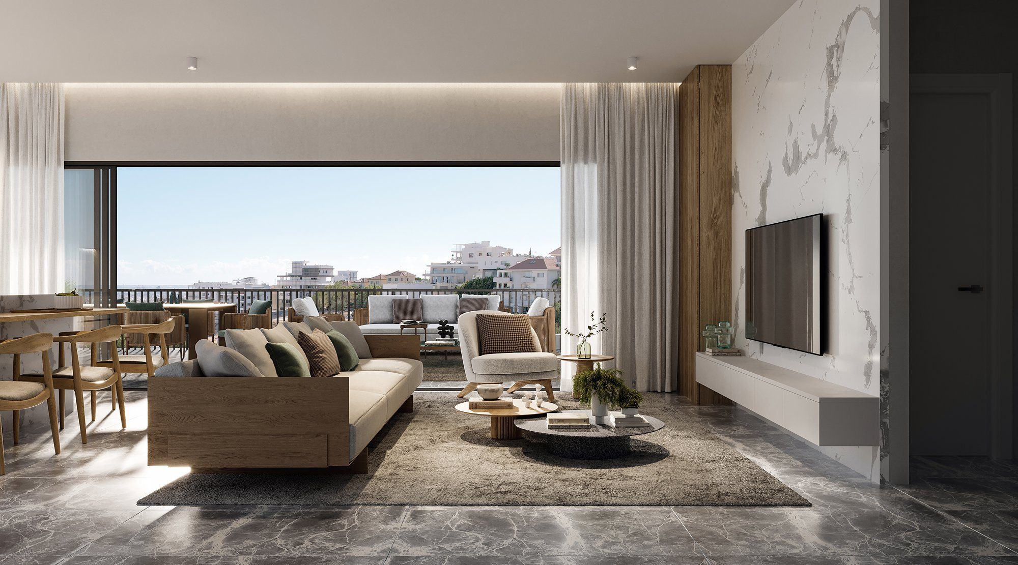 3 BR Apartment in Mesa Geitonia, Limassol photo 5