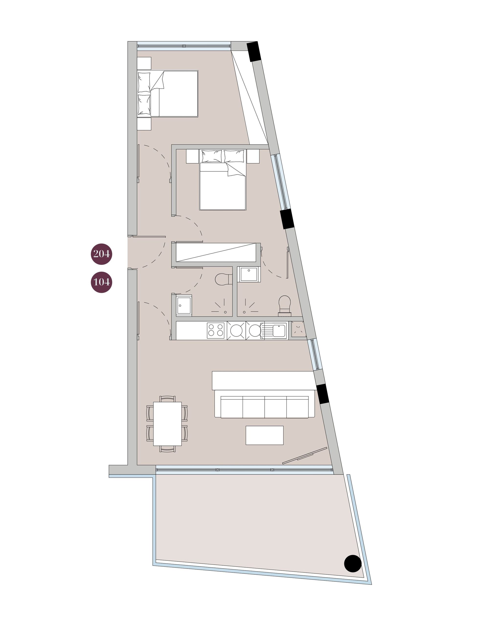 2 BR Apartment in Germasogeia, Limassol photo 14