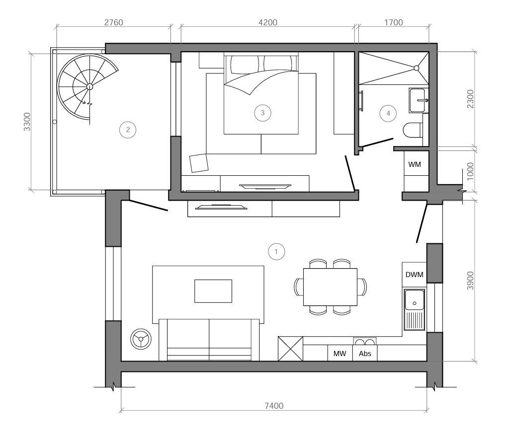 1 BR Penthouse in Pyla, Larnaca photo 25