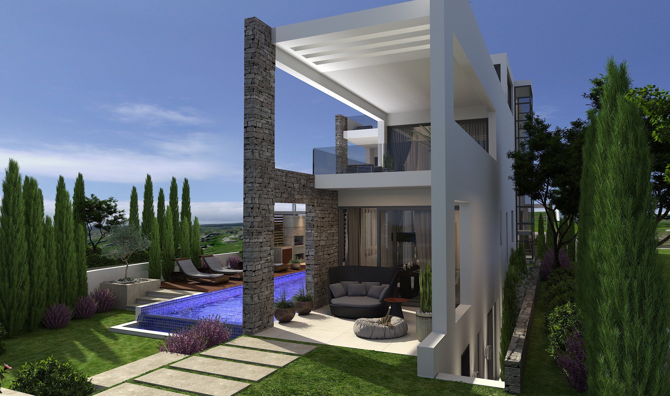 4 BR Villa in Kissonerga, Paphos photo 5