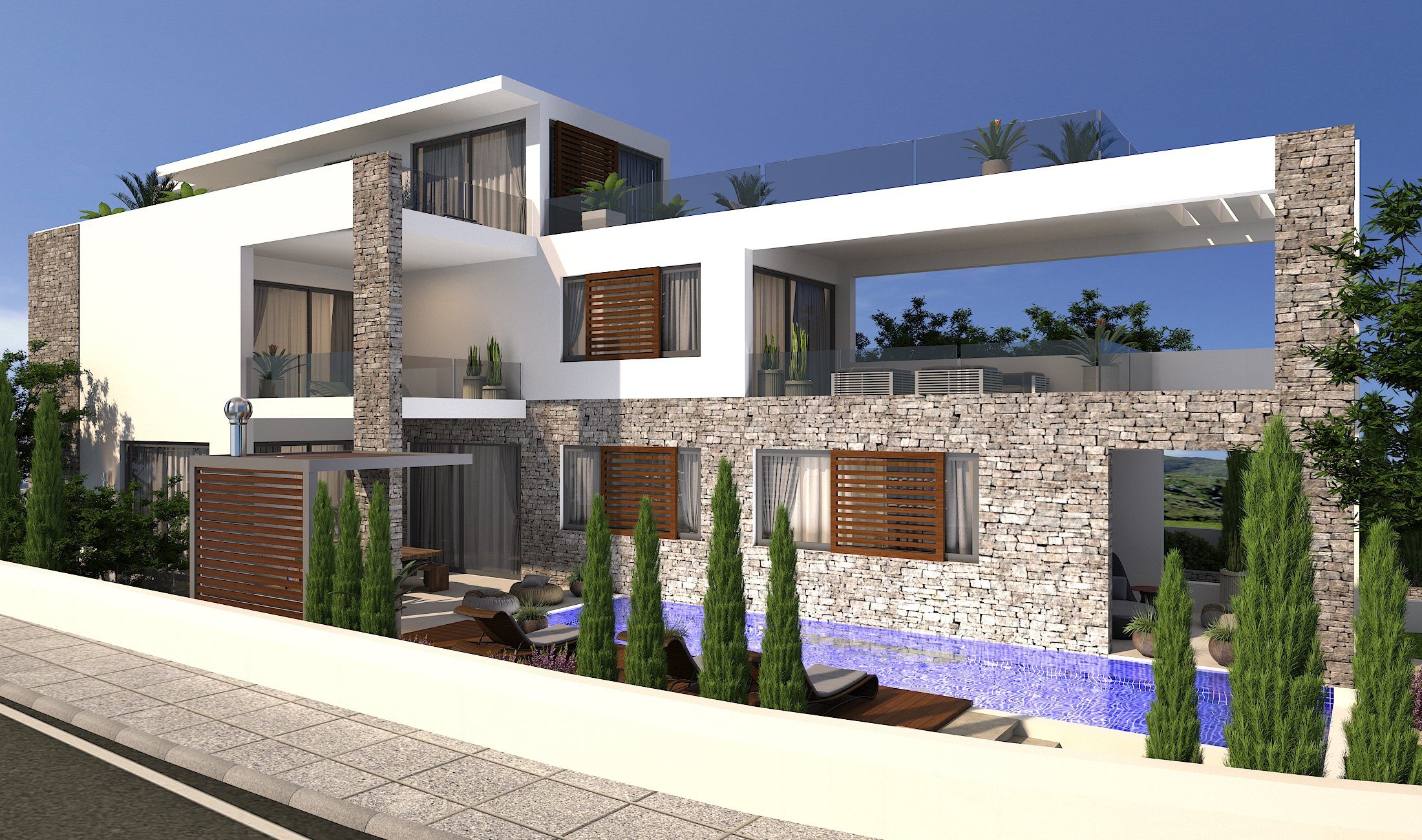 4 BR Villa in Kissonerga, Paphos photo 6