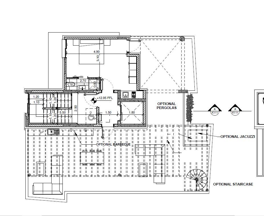 3 BR Penthouse in Kato Paphos, Paphos photo 7