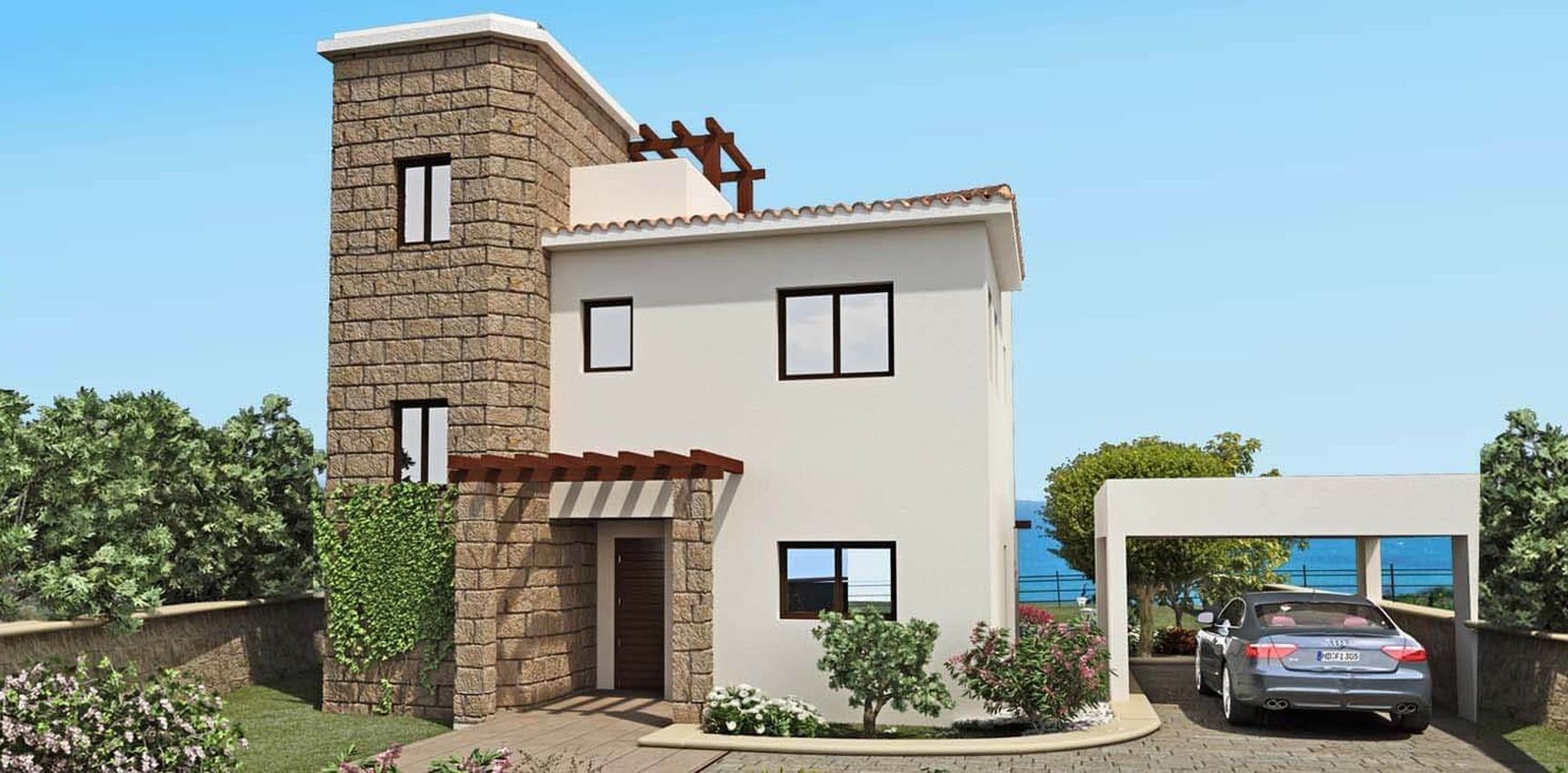 Willa z 3 syp. w Kouklia, Paphos, zdjęcie 2