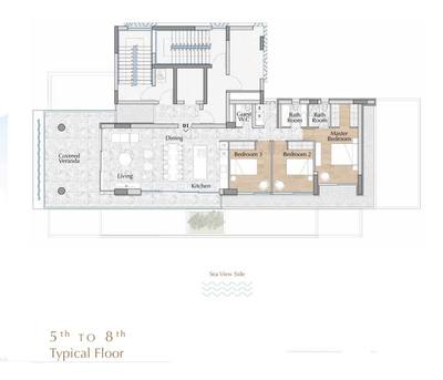3+1 BR Apartment in Agios Tychonas, Limassol thumbnail 10