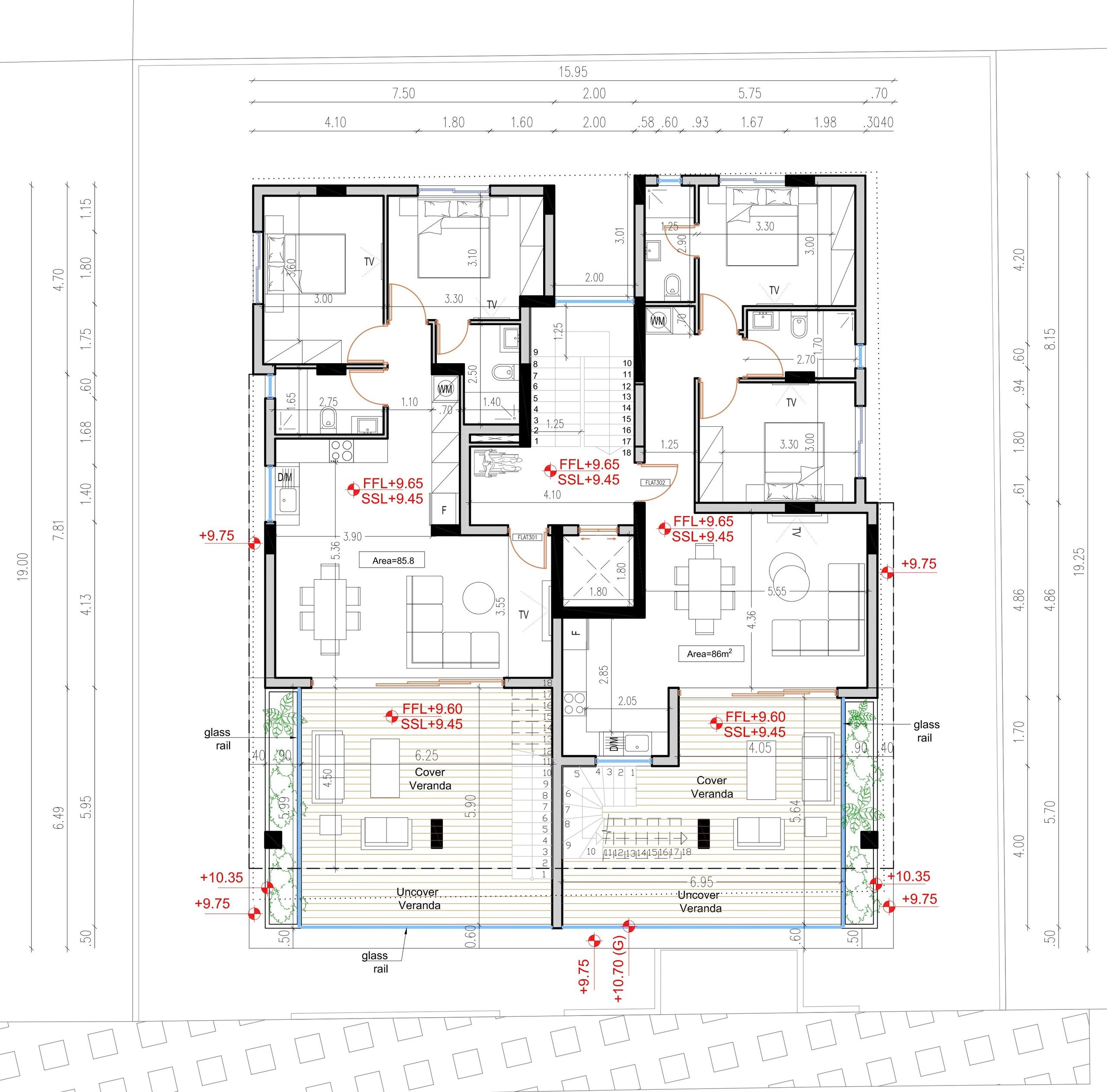2 BR Penthouse in Aradippou, Larnaca photo 16