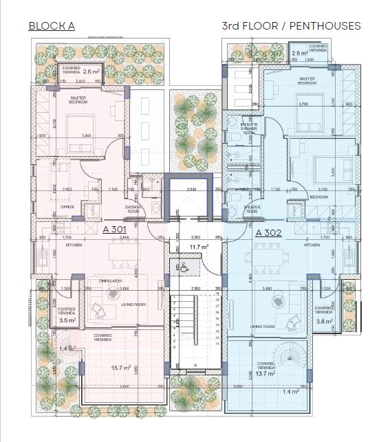 2 BR Penthouse in Aradippou, Larnaca photo 15