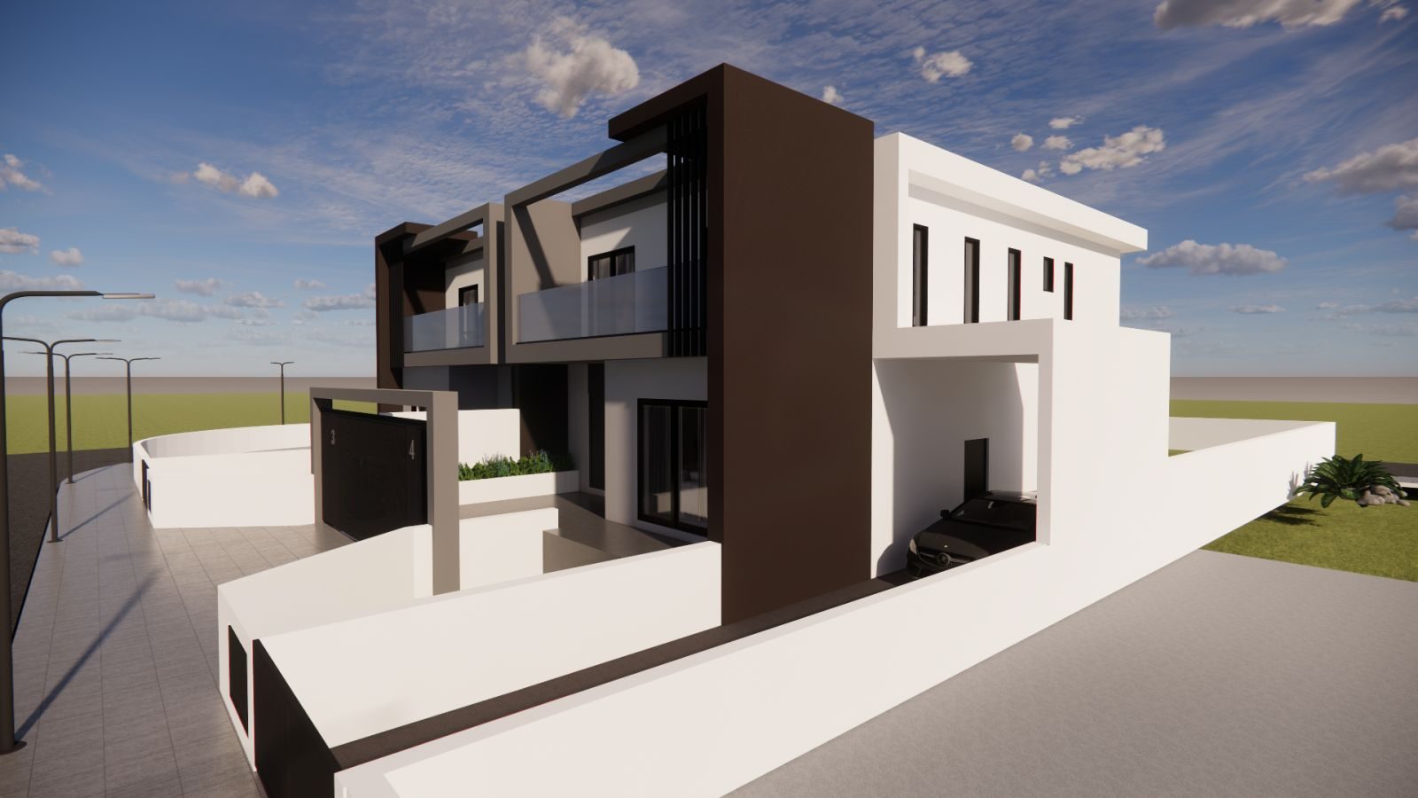 4 BR Semi-detached Villa in Latsia, Nicosia photo 3