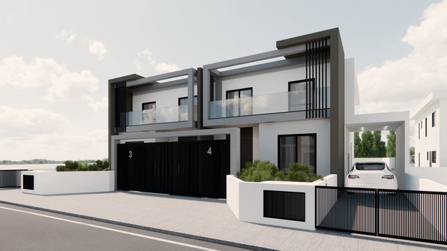 4 BR Semi-detached Villa in Latsia, Nicosia