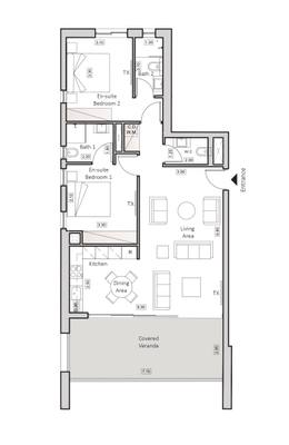 2 BR Apartment in Arch Makarios III, Larnaca thumbnail 13