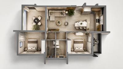 2 BR Apartment in Universal, Paphos thumbnail 16