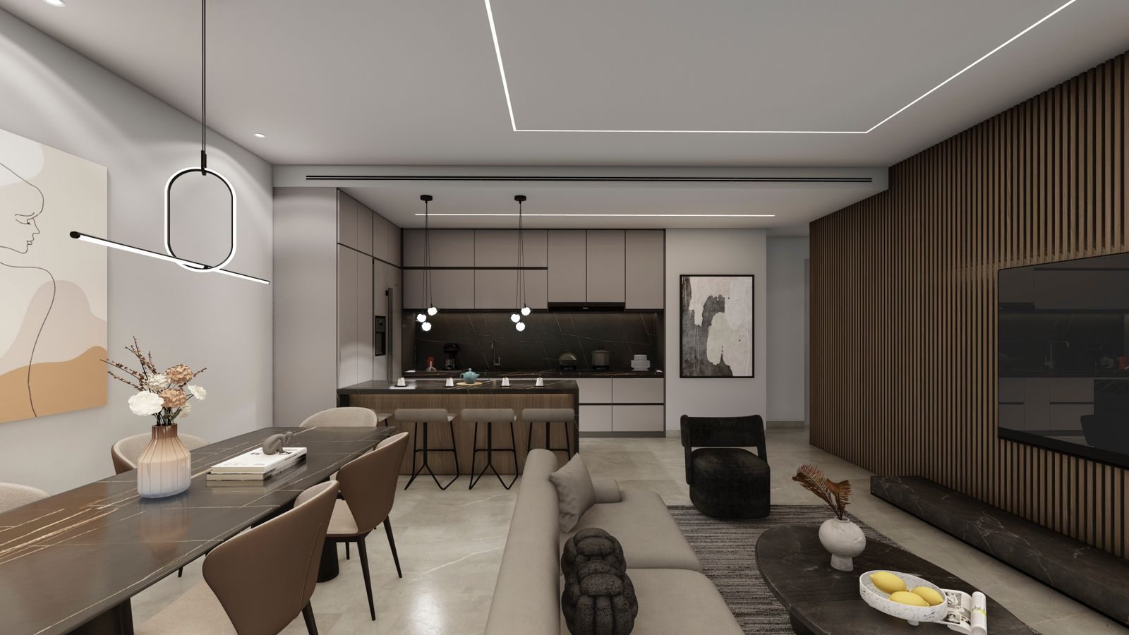 3 BR Penthouse in Egkomi, Nicosia photo 5