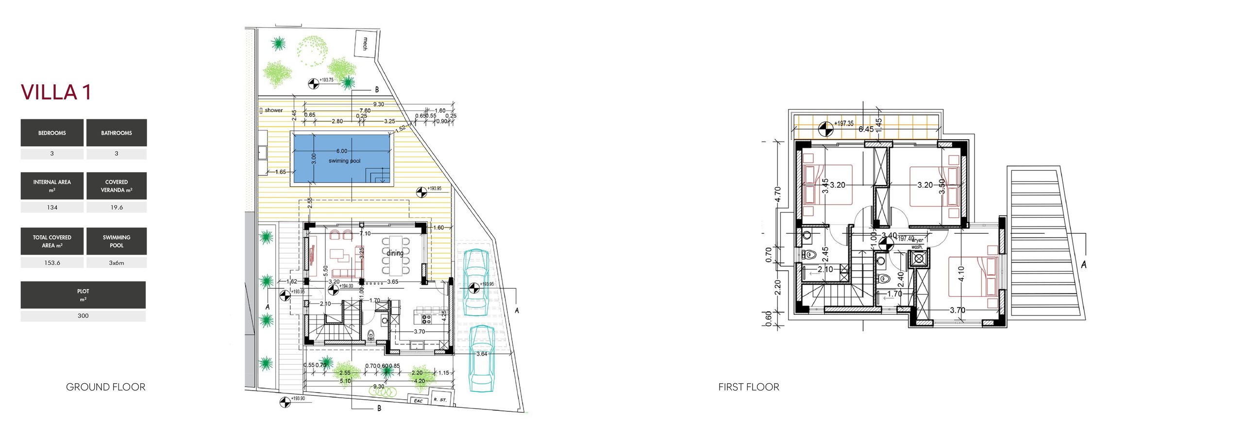 3 BR Mansion villa in Konia, Paphos photo 10