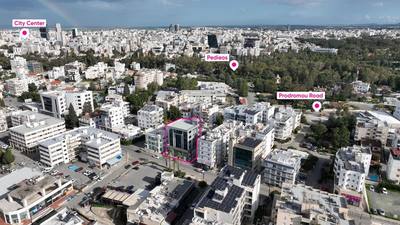 Five-storey incomplete building with a basement in Chryseleousas, Strovolos, Nicosia thumbnail 3