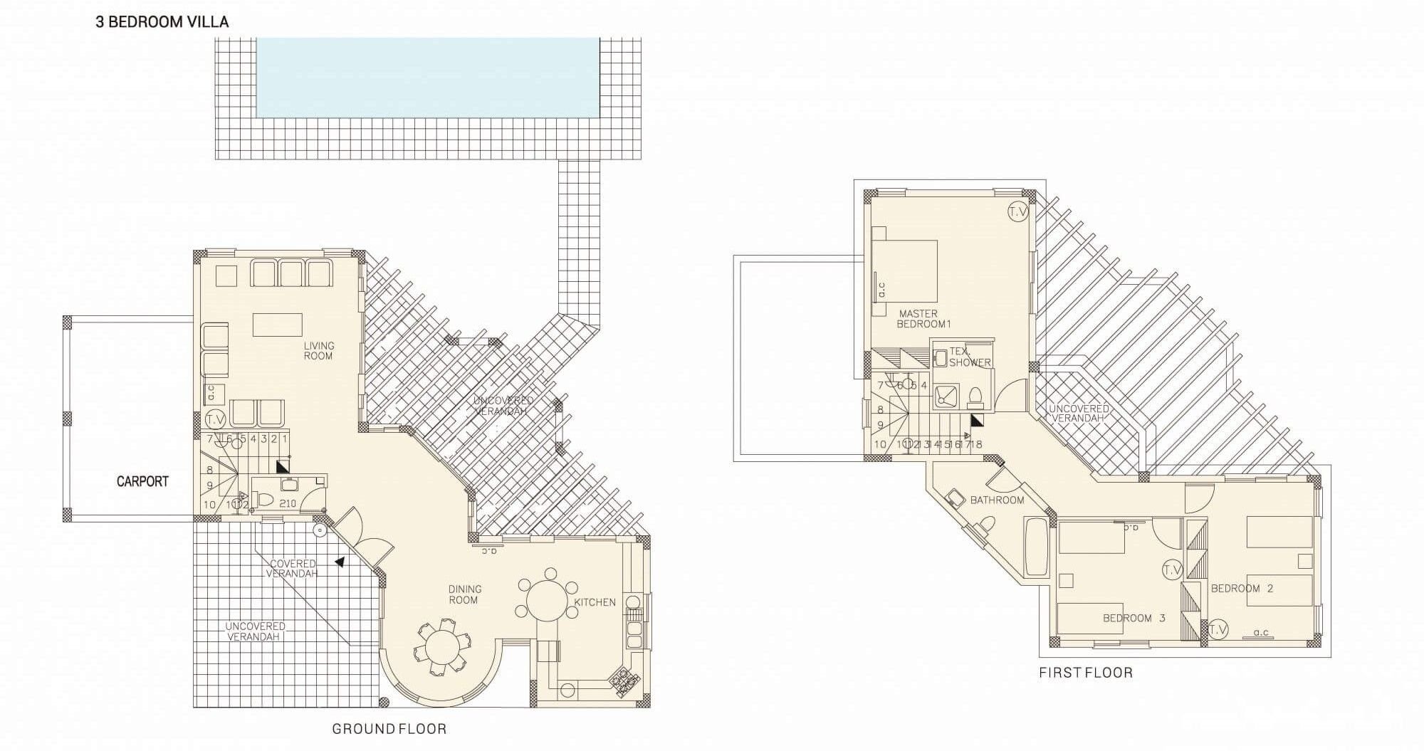 3 BR Villa in Kouklia, Paphos photo 2
