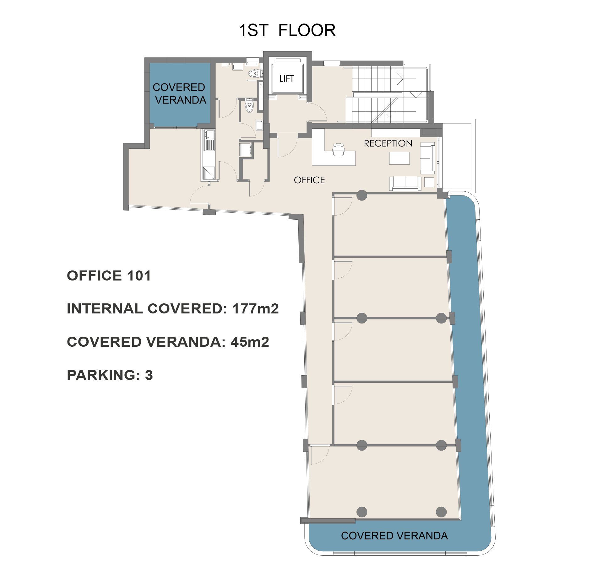Whole Floor Office in Agios Ioannis, Limassol photo 5