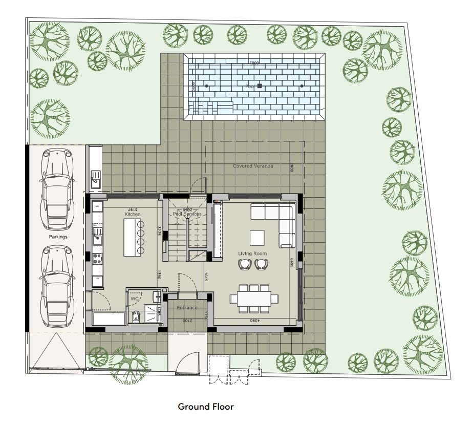 5 BR Villa in Oroklini, Larnaca photo 17