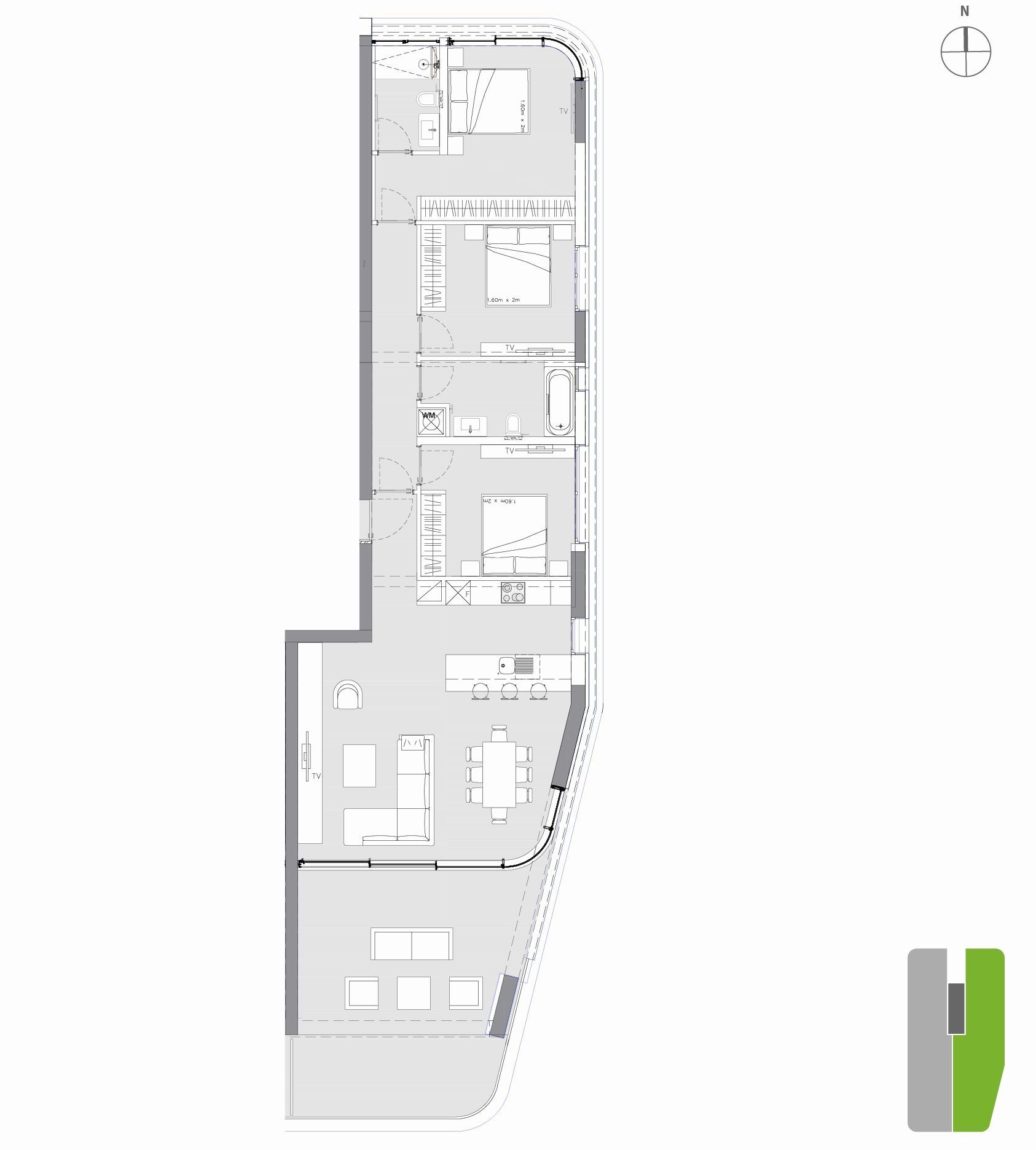 3 BR Apartment + Studio in Parekklisia, Limassol photo 16