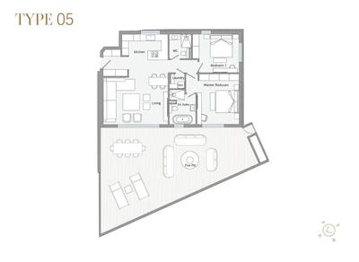 2 BR Apartment in Germasogeia, Limassol thumbnail 20