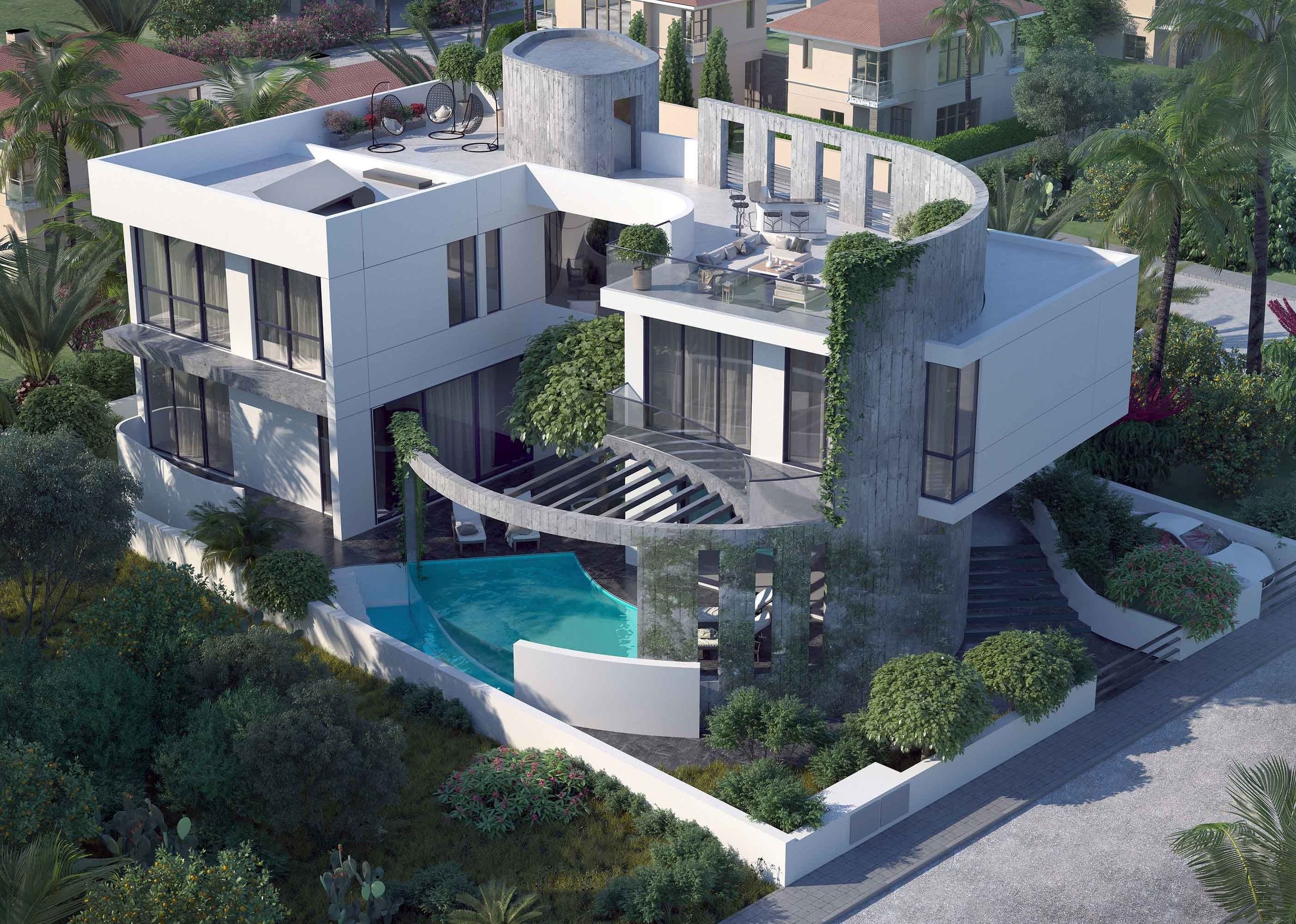 5 BR Luxury Villa in Potamos Germasogeias, Limassol