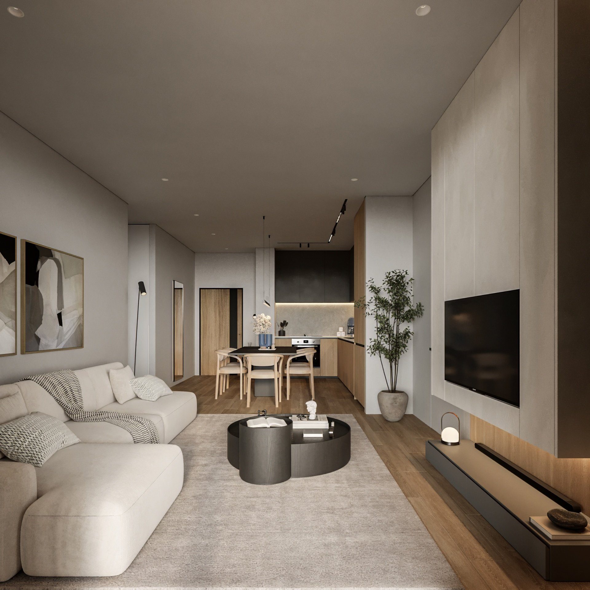 1 BR Penthouse in Oroklini, Larnaca photo 14