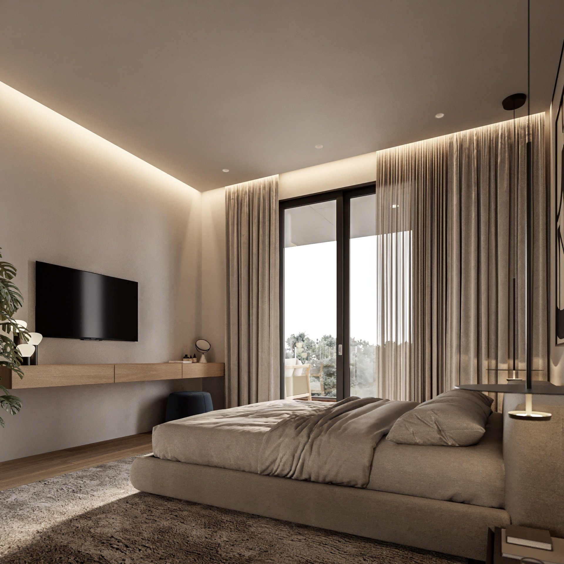 1 BR Penthouse in Oroklini, Larnaca photo 15