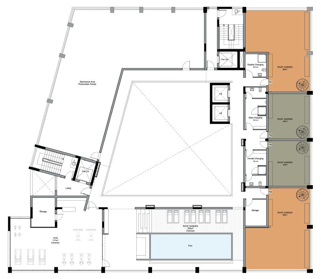 1 BR Apartment in Tsiflikoudia, Limassol photo 18