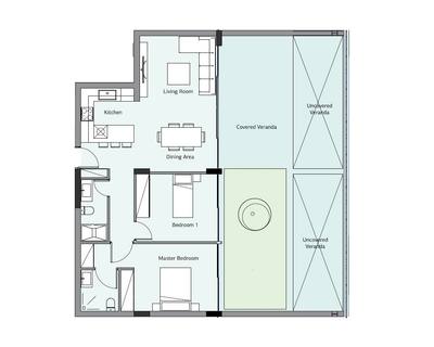 2 BR Apartment in Germasogeia, Limassol thumbnail 14