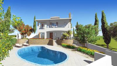 4 BR Villa in Tala, Paphos thumbnail 1