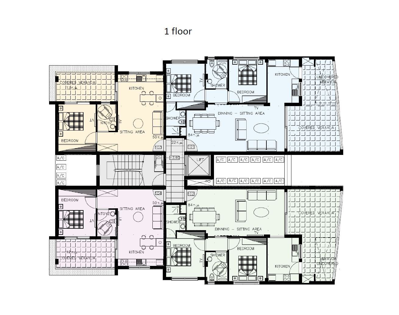 1 BR Apartment in Potamos Germasogeia, Limassol photo 5