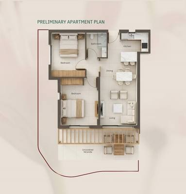 2 BR Apartment in Geroskipou, Paphos thumbnail 11