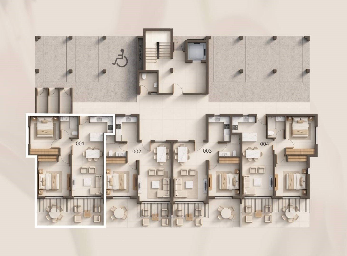 2 BR Apartment in Geroskipou, Paphos photo 12