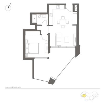 1 BR Apartment with Sea View in Potamos Germasogeias, Limassol thumbnail 20