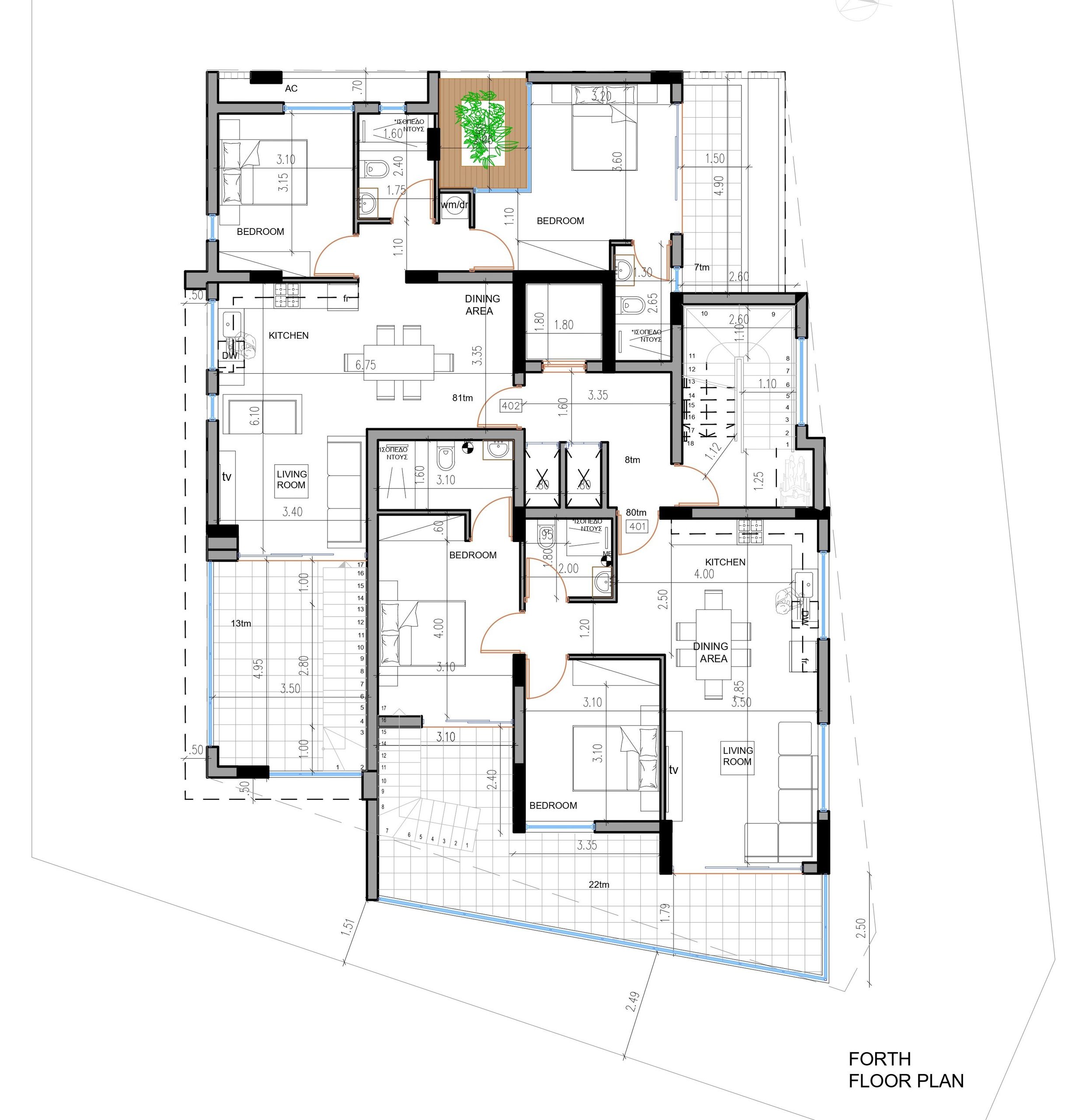 2 BR Penthouse in Arch Makarios III, Larnaca photo 11