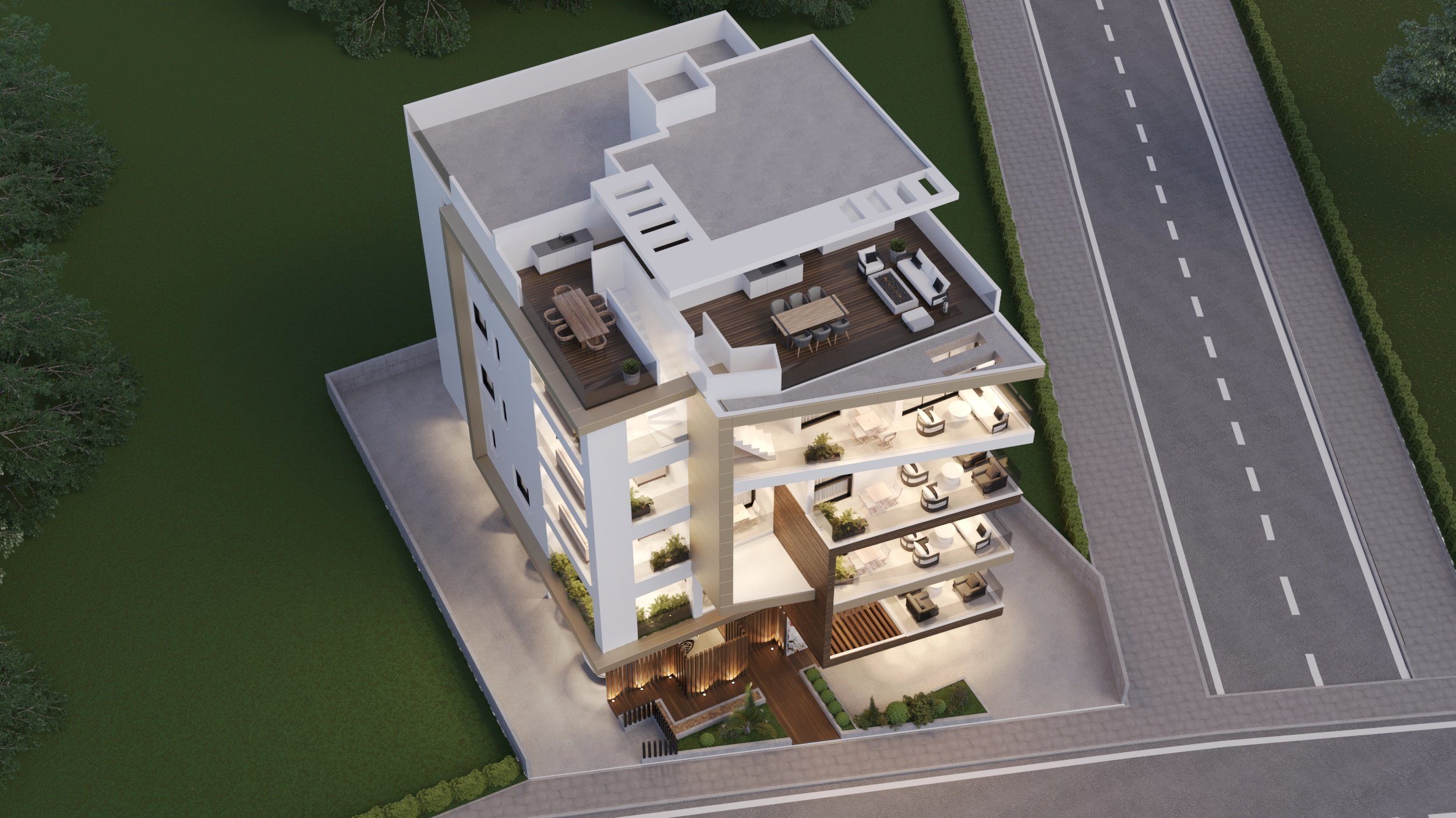 2 BR Penthouse in Arch Makarios III, Larnaca photo 1