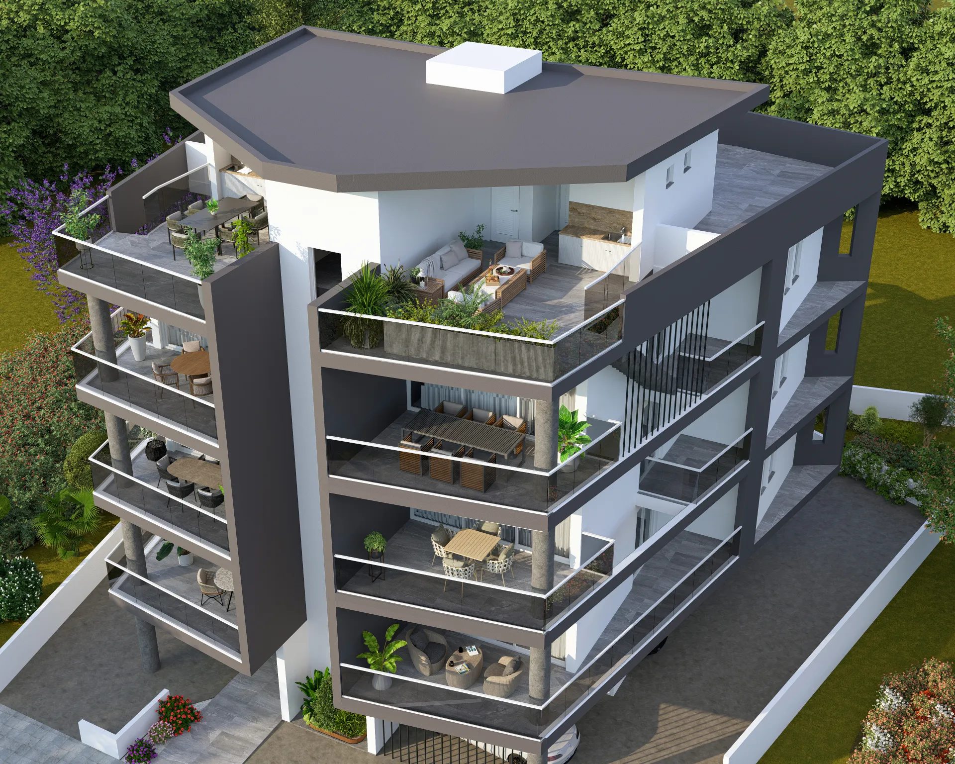 2 BR Penthouse in Latsia, Nicosia